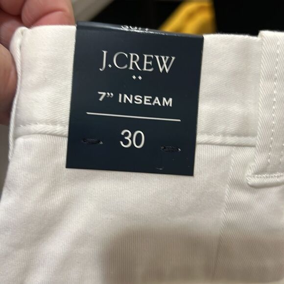J. Crew LO923 7" Flex Chino Short For Men white NWT size 30 - Picture 9 of 12
